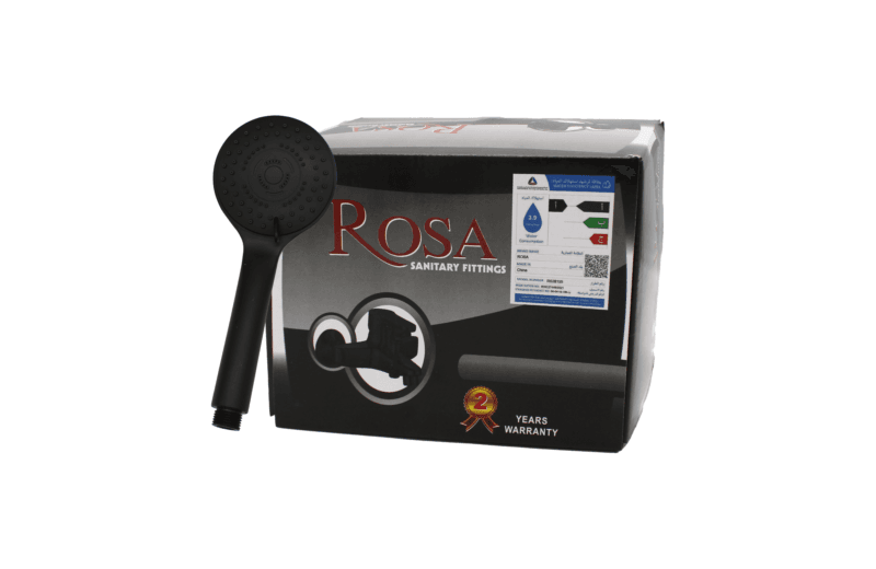 Rosa Black Shower Mixer Faucet 5116 with 3 Modes Shower Head - Stylish & Versatile - Image 2