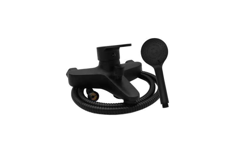 Rosa Black Shower Mixer Faucet 5116 with 3 Modes Shower Head - Stylish & Versatile
