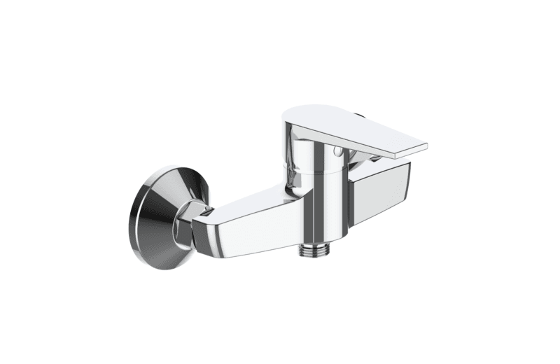 Rosa Chrome Square Bidet Mixer Faucet 6119 - Stylish & Modern Bathroom Upgrade