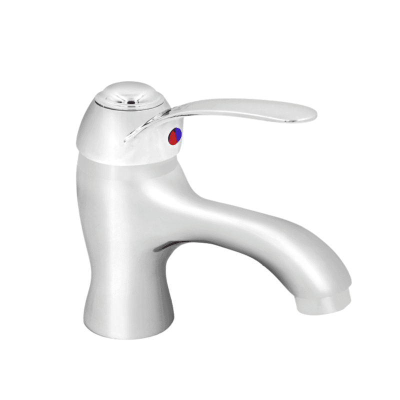 Ribo chrome خلاط مغسلة ايتوميتك شد10