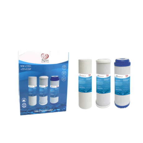 Rosa 3pcs set غيار فلتر ثلاثي شد20
