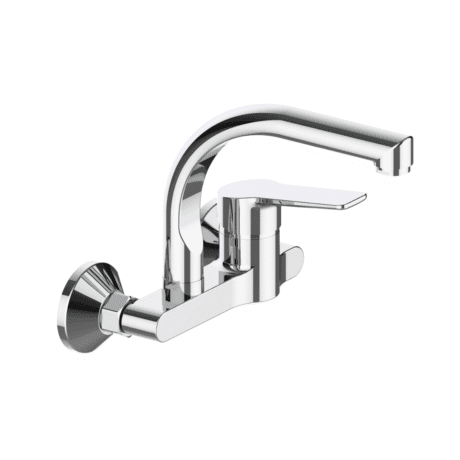ROSA RS28155 UPPER NECK خلاط مجلا جدار ايتوميتك كروم