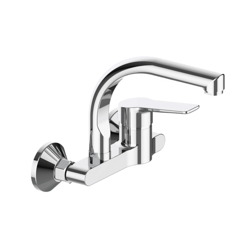 ROSA RS28155 UPPER NECK خلاط مجلا جدار ايتوميتك كروم