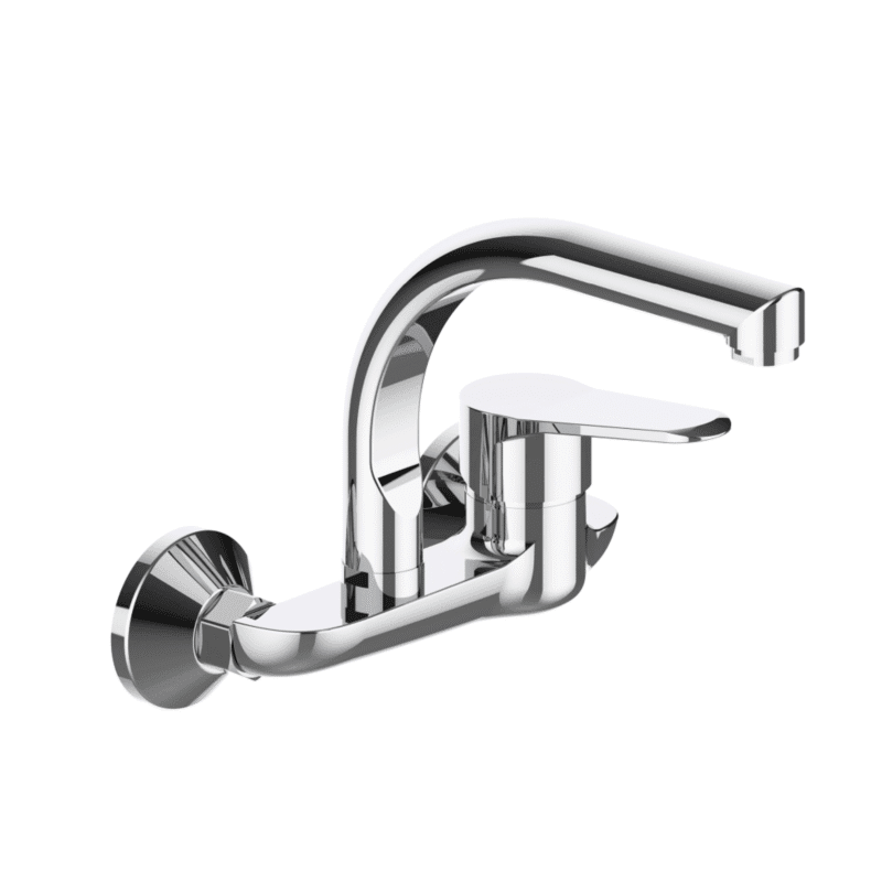 ROSA RS29085 UPPER NECK خلاط مجلا جدار ايتوميتك كروم