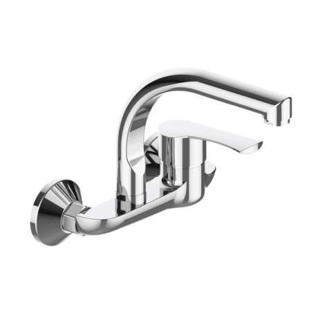 ROSA RS28056 ROUND UPPER NECK خلاط مجلا جدار ايتوميتك كروم