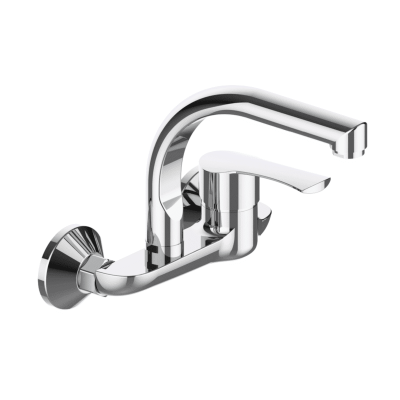 ROSA RS28056 ROUND UPPER NECK خلاط مجلا جدار ايتوميتك كروم