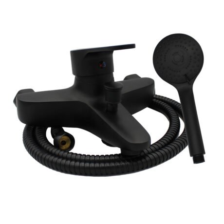 ROSA RS28056 SQUARE Black خلاط دش ايتوميتك اسود